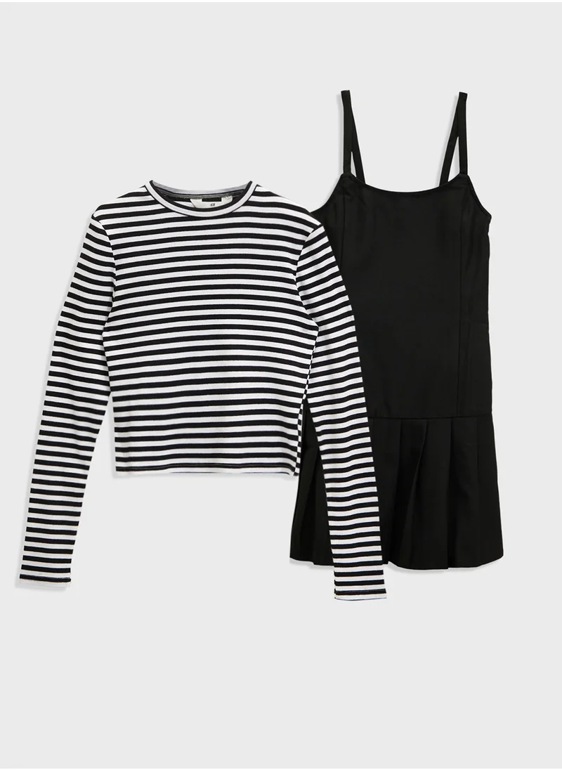 H&M 2-Piece Top And Dress Set