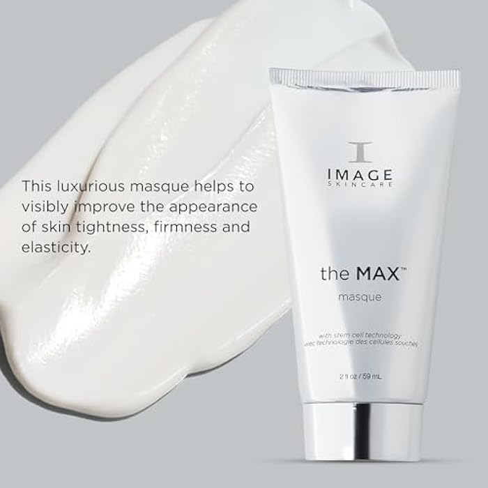 IMAGE SKINCARE IMAGE للعناية بالبشرة، ماسك MAX، قناع للوجه يساعد على شد، وتماسك، ونعومة، وتعزيز مظهر البشرة، 2 أونصة سائلة - Image 3