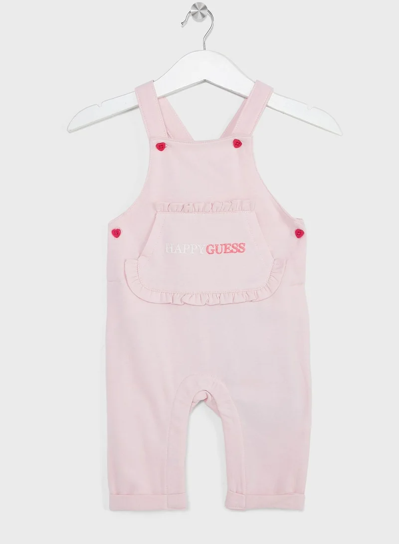 GUESS Infant 2 Piece Bodysuit & Romper Set