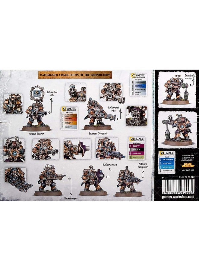Games Workshop Warhammer Age of Sigmar Kharadron Overlords Grundstok Thunderers - Image 2