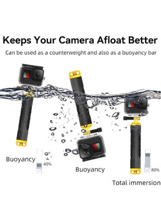 Universal Floating Selfie Stick for GoPro Hero 12/11/10/9/8/7+, DJI, Insta360 Action Cameras - Underwater Stick Ideal for Surfing, Snorkeling, Underwater Shooting - pzsku/Z63B1AB677E58300EE563Z/45/_/1736782384/0638ed0f-09f5-4c95-97fb-e71f7d289ea8