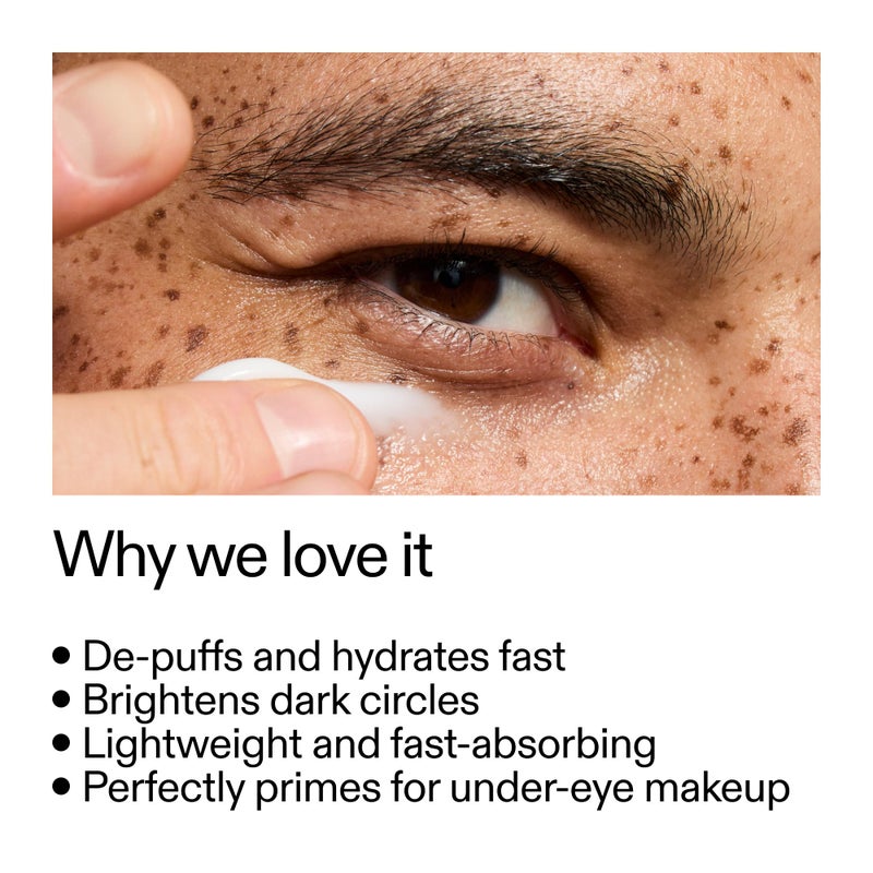 The INKEY List Caffeine Eye Cream, Reduce Eye Puffiness and Dark Circle, Blur Fine Lines, 0.5 fl oz - Image 2