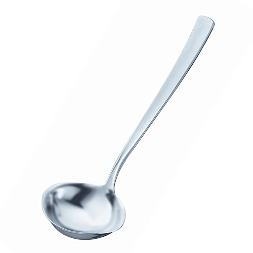 Rösle Stainless Steel Sauce Ladle, Flat Handle, 1.7-Ounce - Image 4