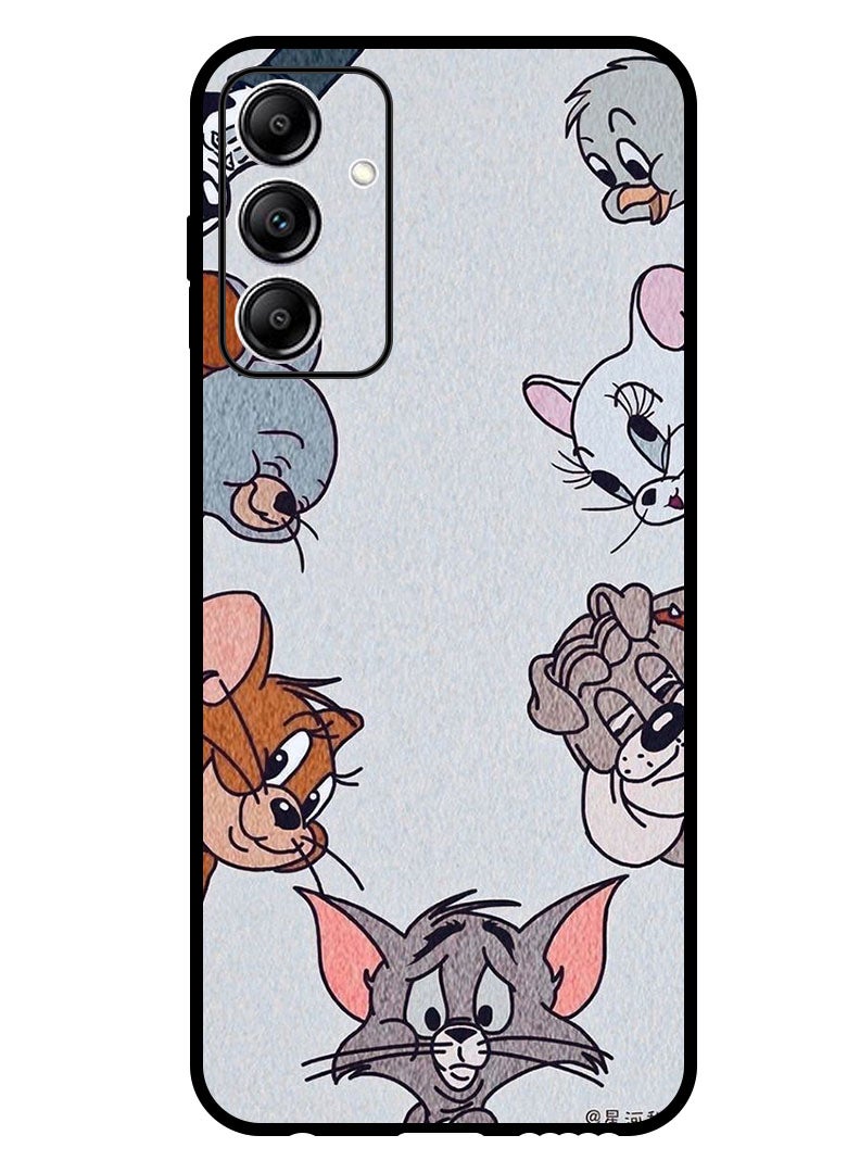 Theodor Protective Case Anti Scratch Shock Proof Bumper Cover For Samsung Galaxy A35 Tome Jerry series - Image 1