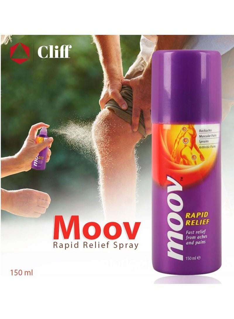 Moov Pack Of 3 Rapid Relief Spray - Image 2