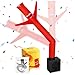 Poen Mini Wacky Waving Inflatable Tube Guy with Blower Inflatable Tube Man Birthday Desktop Decor Dancing Blow up Man Gag Toy Gift for Office Party DecorFunny - Image 2