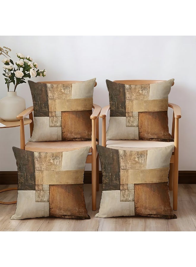 Mawan Modern cushion cover 45x45 cm - Decorative pillow cover for living room, reception area - Image 5