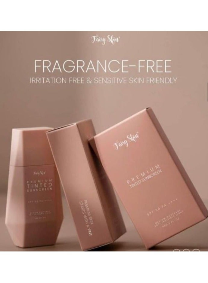 Fairy Skin Premium Tinted Sunscreen SPF50 PA++++ 50g - Image 3
