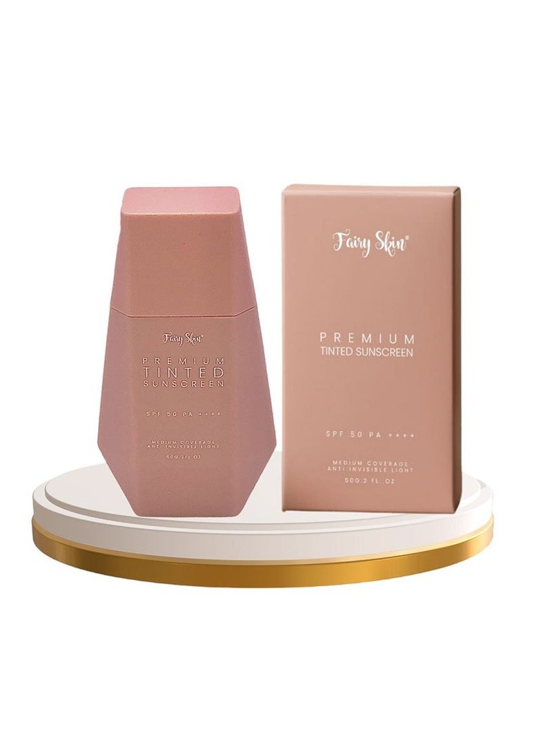 Fairy Skin Premium Tinted Sunscreen SPF50 PA++++ 50g - Image 1