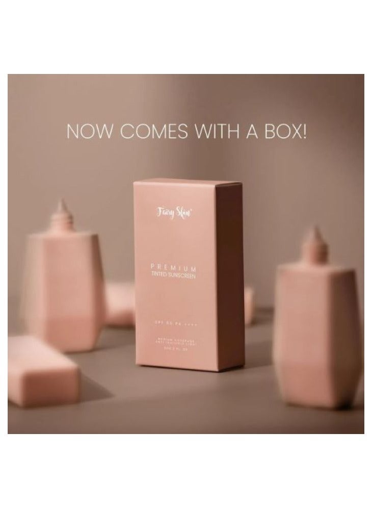 Fairy Skin Premium Tinted Sunscreen SPF50 PA++++ 50g - Image 2