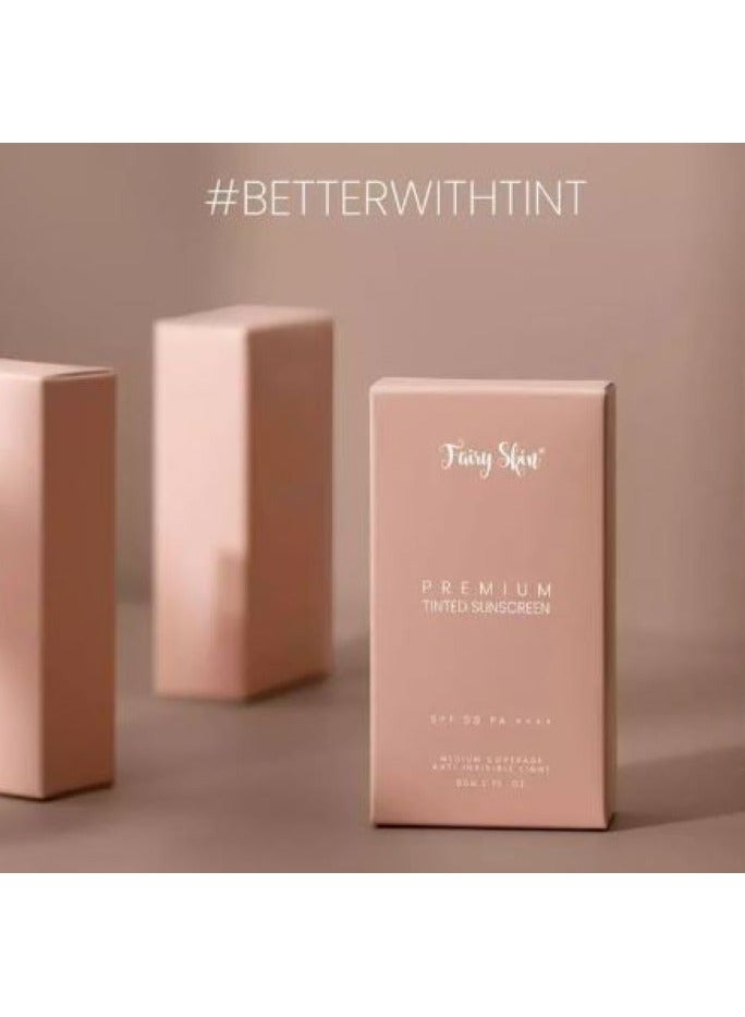 Fairy Skin Premium Tinted Sunscreen SPF50 PA++++ 50g - Image 5