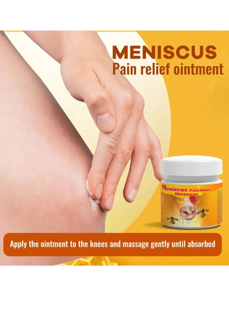 Sumifun Bee Venom Pain Relief Cream, Fast Absorbing Arthritis Joint Knee Analgesic Ointment, Smooth Gentle Meniscus Treatment Cream, Arthritis Knee Joint Muscle Ache Medical Plaster For Pain Relief  - Image 4
