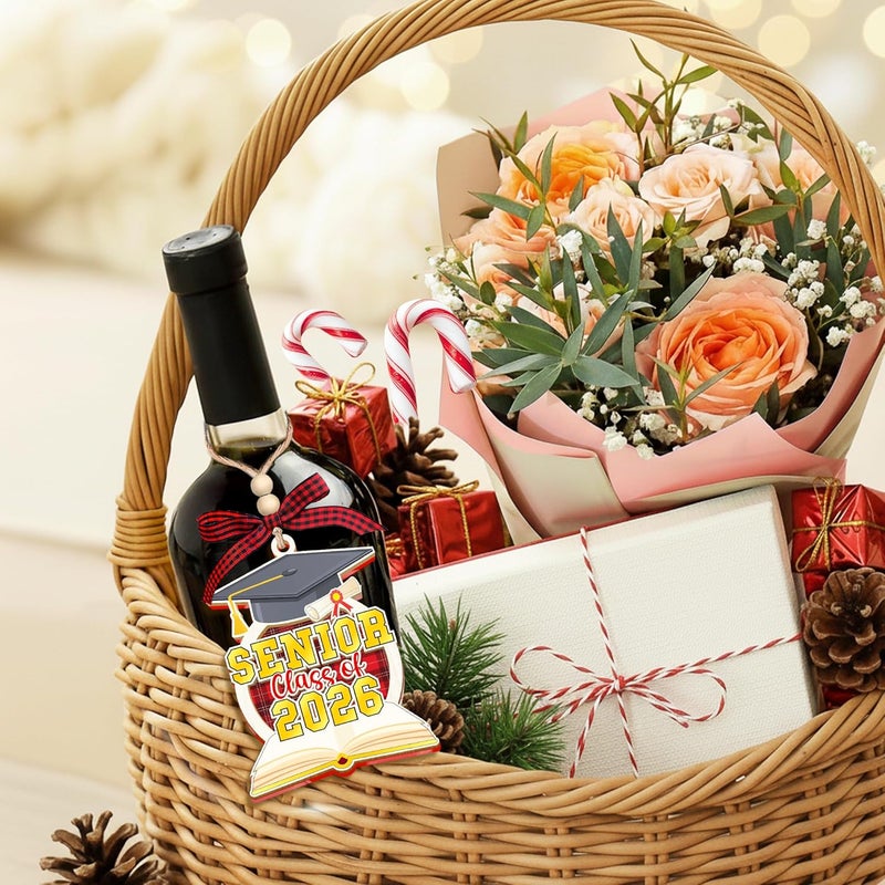 HEXMOZ Graduation Ornaments Class of 2026 - Senior 2026 Ornament - Graduation Gift for High School, College Seniors, Congratulations Gifts for Last Year Students - Xmas Ornaments Decorations - Image 4