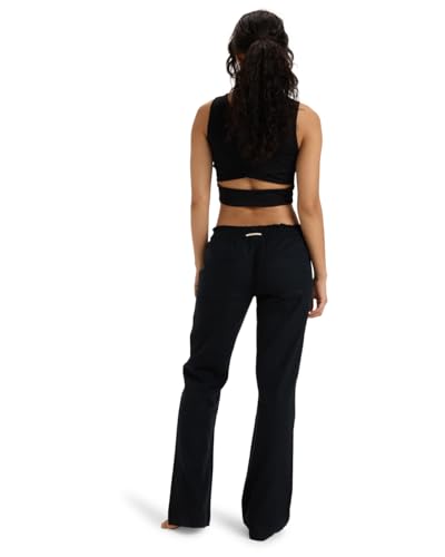 Roxy womens Oceanside Pants, True Black, X-Small US - Image 3
