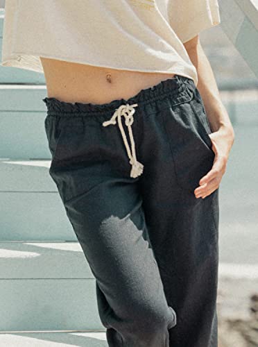 Roxy womens Oceanside Pants, True Black, X-Small US - Image 2