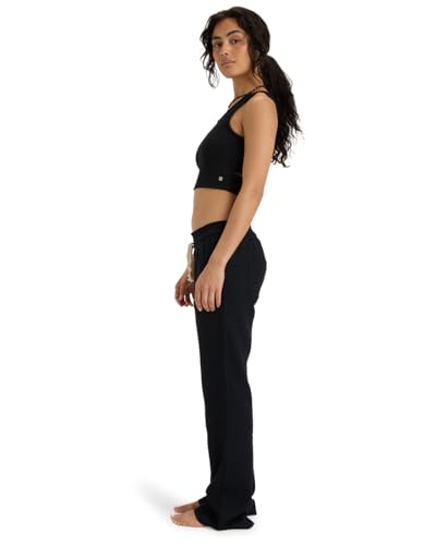 Roxy womens Oceanside Pants, True Black, X-Small US - Image 4