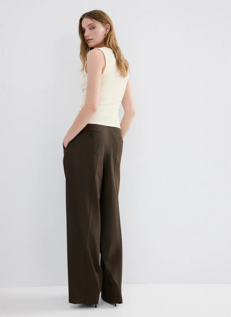 MANGO Asymmetric crossover top