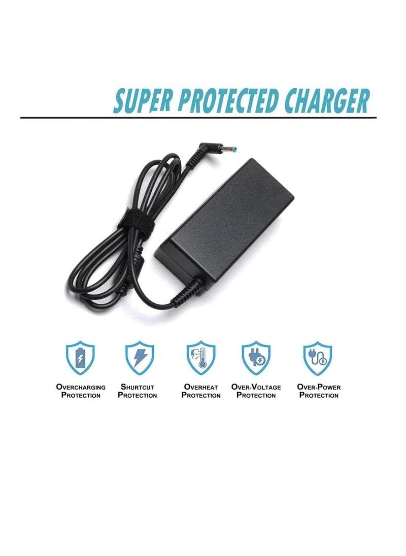 ماركة غير محددة استخدام الشاحن لـ HP 65W 19.5V 3.33A New QM202 الكمبيوتر المحمول الكمبيوتر المحمول محول التيار المتردد شاحن (4.5X3mm)  - Image 2
