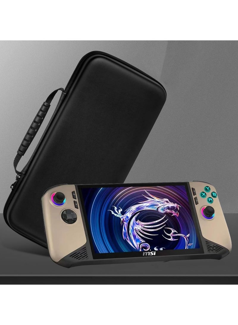 General Protective case for MSI Claw 8 AI+ (2025), Travel tote for gaming handheld, Hard case with stand mode and mesh pocket for MSI Claw 8 AI+ accessories  - Image 4