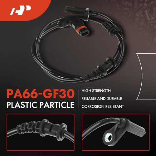 A-Premium ABS Wheel Speed Sensor Compatible with Mercedes-Benz Models - C250, C350 2012-2015, C300 2012 - Front Driver or Passenger Side, Replace# 2049052905, 2049057900 - Image 4