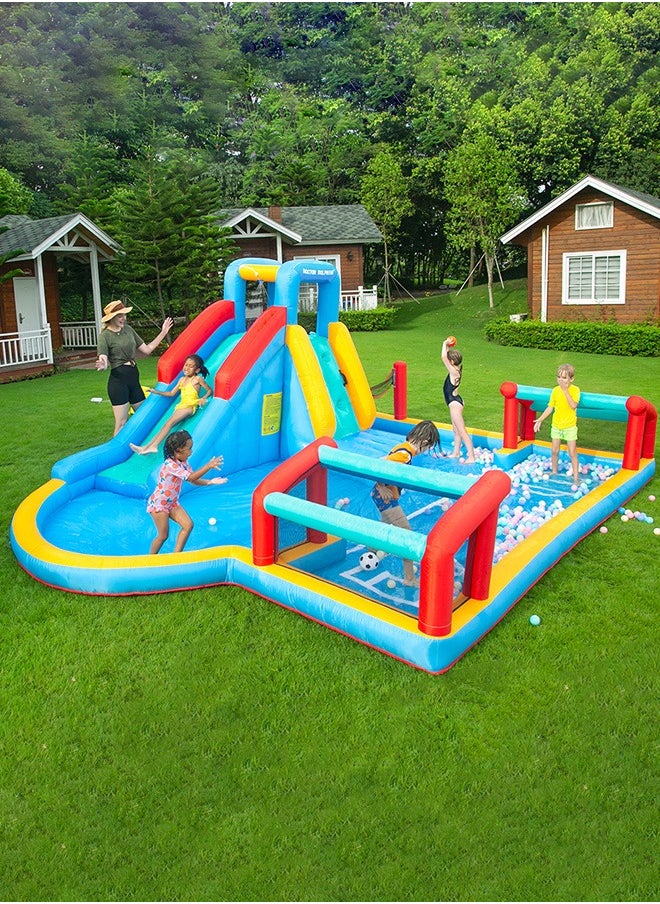 JSAITOYS Big Inflatable Bouncing Castles Inflatable Jumping Castle Bouncy  - Image 2