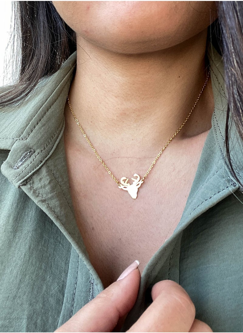 Trendella - Reindeer Necklace - Image 1