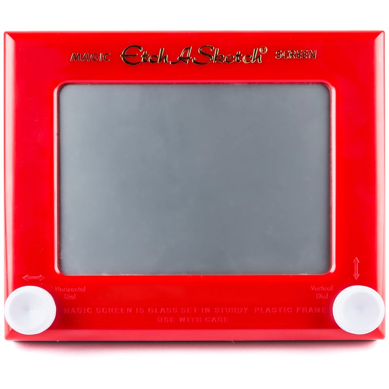 Etch A Sketch إيتش أ سكتش كلاسيك، لعبة رسم مع شاشة سحرية، للأعمار من 3 سنوات وما فوق (قد يختلف النمط) - Image 2