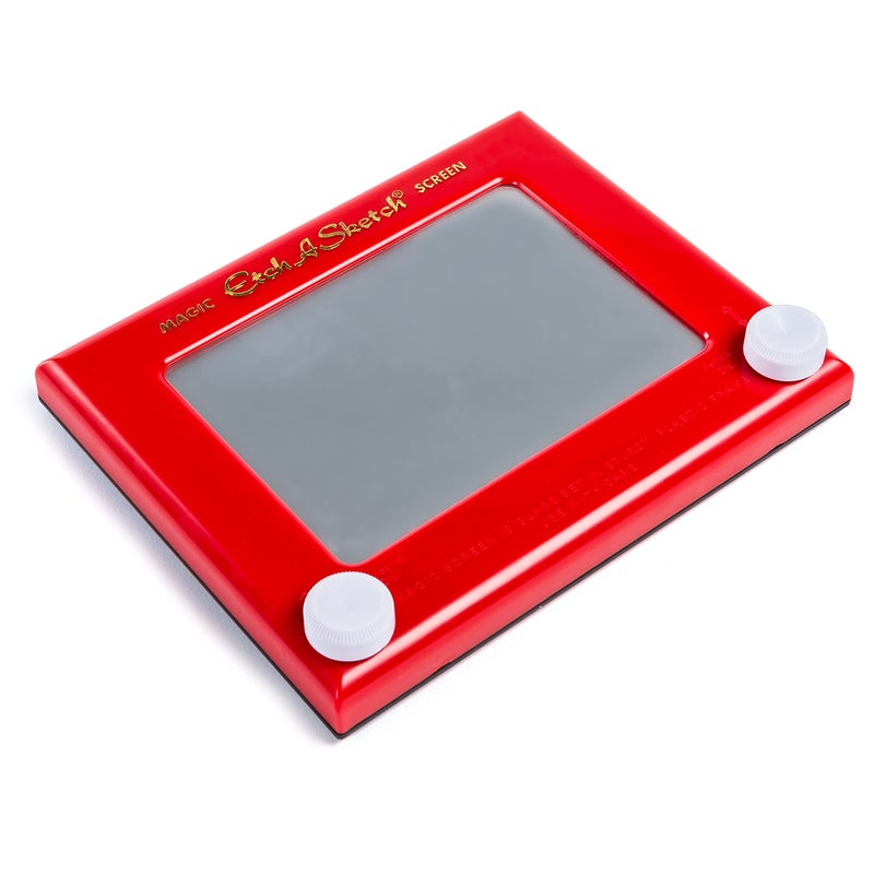 Etch A Sketch إيتش أ سكتش كلاسيك، لعبة رسم مع شاشة سحرية، للأعمار من 3 سنوات وما فوق (قد يختلف النمط) - Image 4