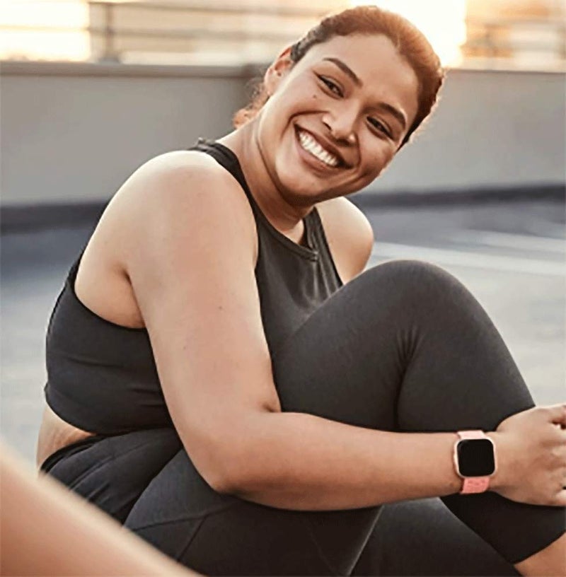 Yuuol Replacement Bands Compatible with Fitbit Versa/Versa 2 / Versa Lite, Silicone Adjustable Classic Accessory Wristband Fitness Straps for Women Men Small and Large - Image 4
