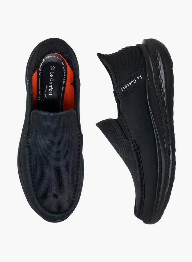 Le Confort Men Slip-On Leather Loafers - Image 1