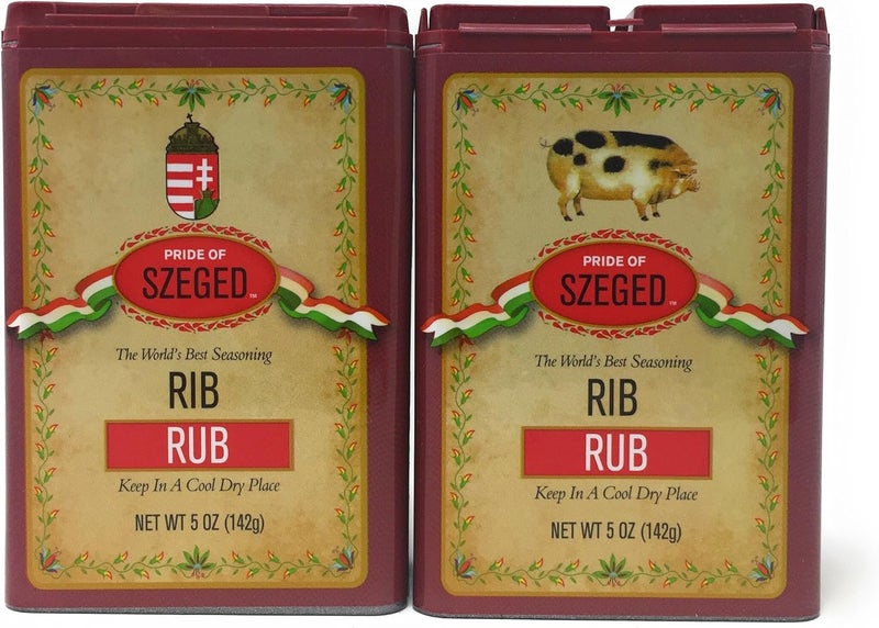 Szeged Rib Rub - Gourmet Seasoning Tins