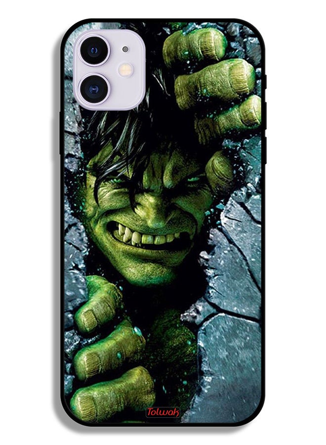Tolwak Apple iPhone 12 mini Protective Case Incredible Hulk - Image 2