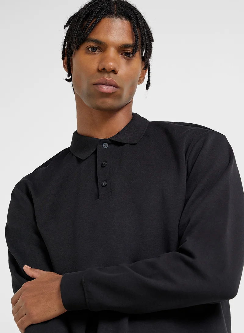 Only & Sons Onsbernard Color Block Half Zip Polo Shirt