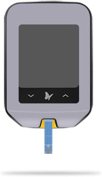MightySkins Skin Compatible with Abbott Freestyle Precision Neo - Solid Gray | Protective, Durable, and Unique Vinyl Decal wrap Cover | Easy to Apply, Remove, and Change Styles | Made in The USA