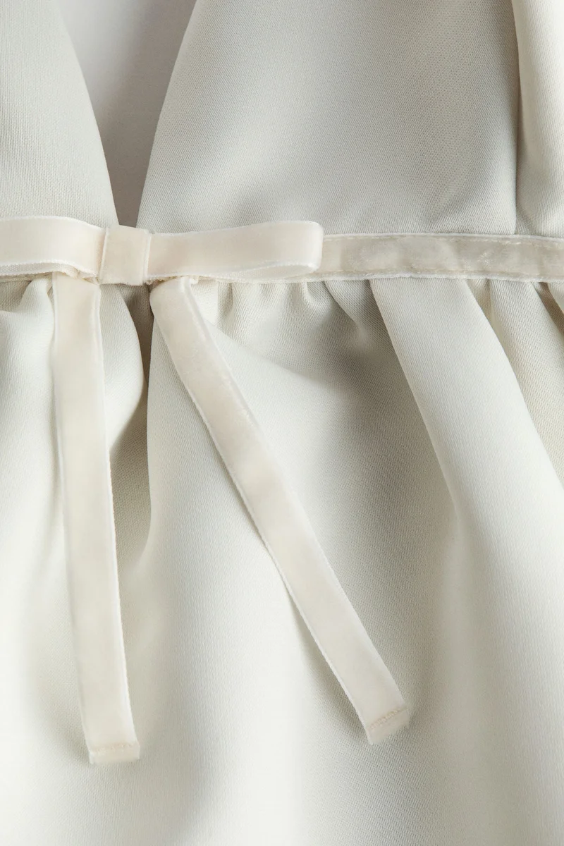 H&M Bubble-hem strappy top