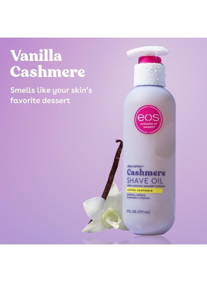 eos Cashmere Skin Collection Shave Oil, Vanilla Cashmere Scented, 6 fl oz - Image 2