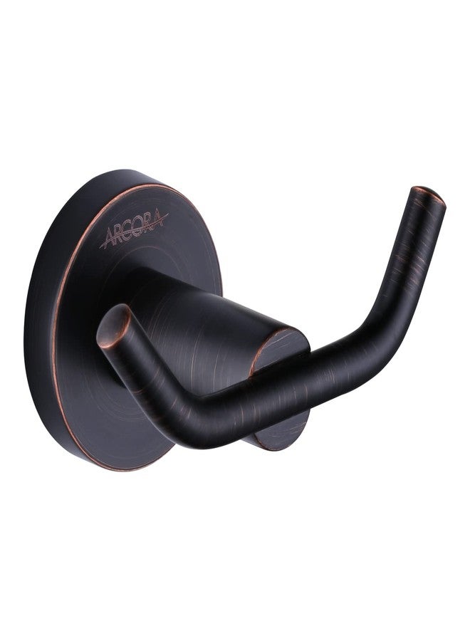 ARCORA Oil Rubbed Bronze Towel Hooks, SUS 304 Stainless Steel Wall Hooks, Heavy Duty Robe Hooks 1 Pack, Bathroom Towel Hooks for Wall - Image 1