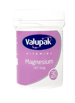 VALUPAK Magnesium 187.5Mg Tablet 30'S  - Image 1
