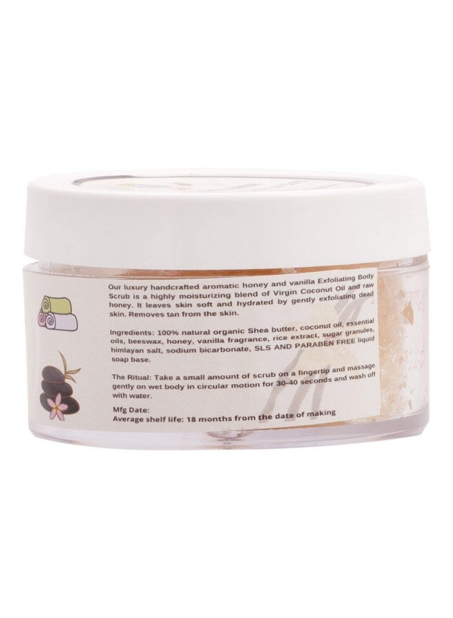 Nourish Essentials Co. Honey Vanilla Sugar Lips Scrub for Gentle Exfoliation and Moisture - 50 grams - Image 3