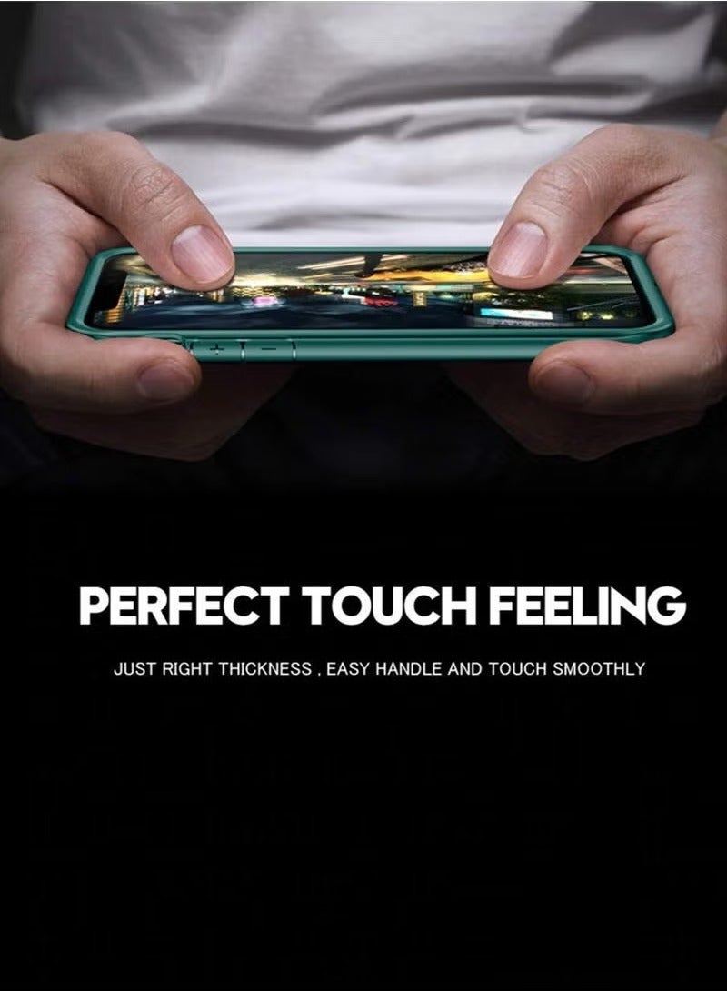 TIGER Premium Soft Liquid Silicone Case for Realme 12 5G (2024) – Shockproof, Anti-Scratch, Slim Protective Back Cover – Smooth Soft-Touch Grip, Camera & Screen Protection, Drop-Resistant Silicone Case – Dark Green - Image 2
