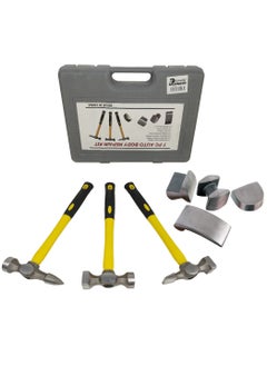 DEFAONS 7 Pcs Auto Body Repair Kit Car Body Repair Hammer 3 + Dolly 4 Set DEFAONS  - Image 2