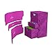 Gamegenic Stronghold 200 XL Convertible Deck Box DoubleSleeved Card Game Protector with Accessories Drawer Nexofyber Surface Holds up to 200 Cards Purple Made by Gamegenic GGS20113ML - Image 4