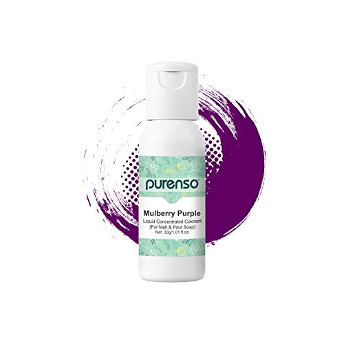 Purenso Select - Liquid Concentrated Colorant - Mulberry Purple, 30g I For Melt & Pour Soap - Image 1