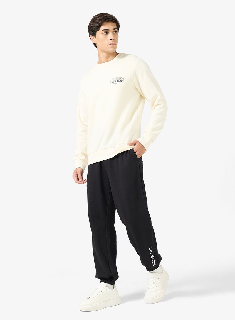 Seventy Five Side Panel Embroided Joggers - Image 2
