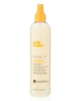 Milk Shake Milk_shake - رذاذ بلسم يترك على الشعر لفك تشابك الشعر الطبيعي - بلسم يترك على الشعر للشعر المجعد أو المستقيم - يحمي ويرطب الشعر المصبوغ والجاف  - Image 1