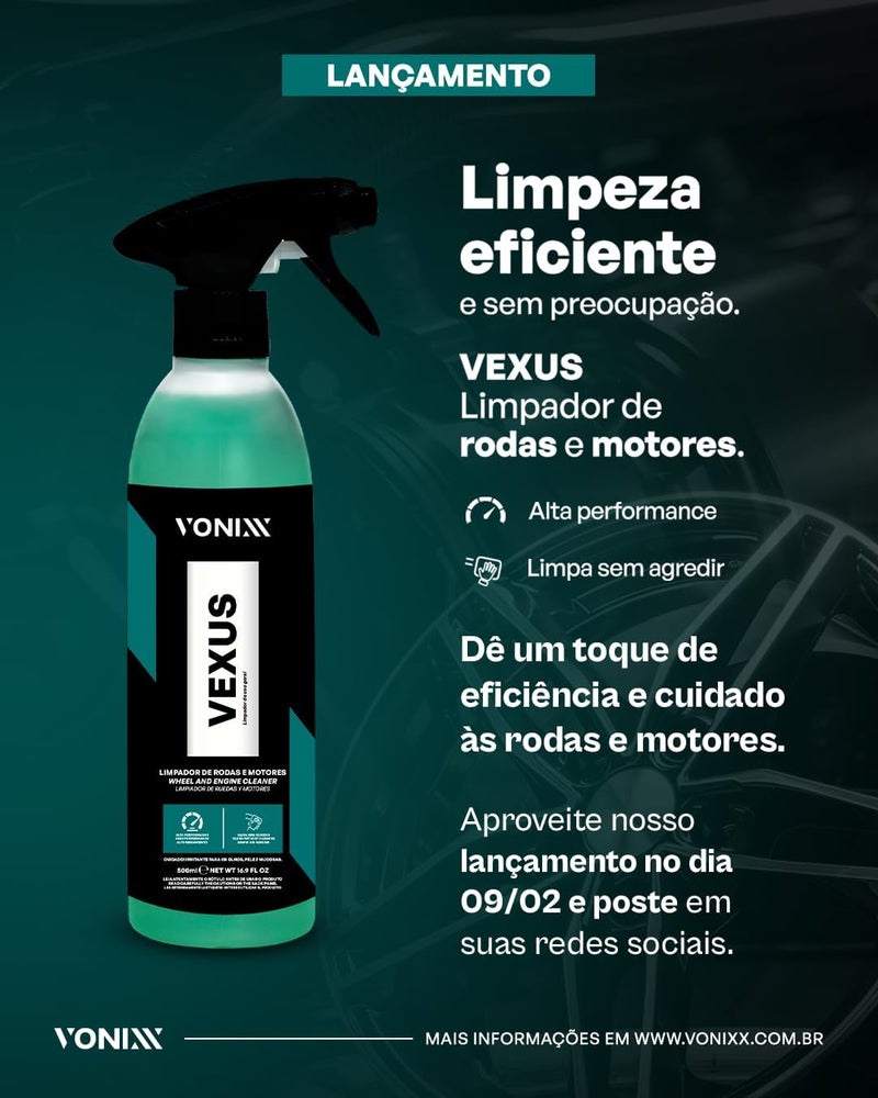 Vonixx منتج Vexus لتنظيف عجلات ومحركات السيارات، سعة 500 مل - Image 2