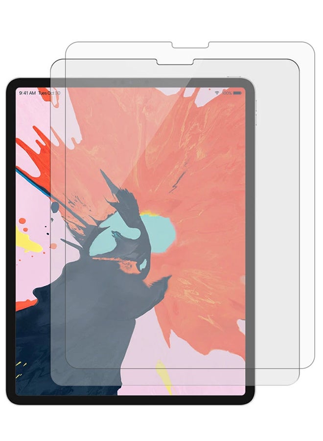 CATANES 2Packs for Apple iPad Pro 12.9 2022 Pro 6th generation Premium Screen Protector Tempered Glass 12.9 inch Clear  - Image 1