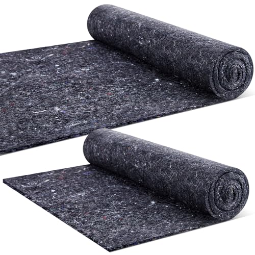 Frienda 2 Pcs Dishwasher Insulation Blanket Cotton Insulation Blanket Sound Roll for Wall Pipe DishwasherGrey24 x 48 x 02 Inches - Image 1