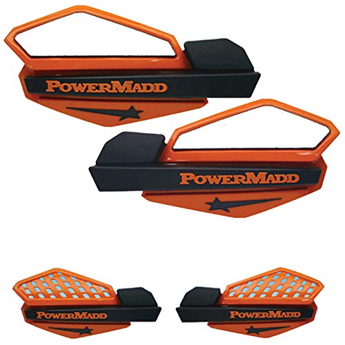 PowerMadd 34205 Star Series Handguard - Orange/Black - Image 5