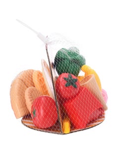 Uniq Kidz Play Fast Food Set for Kids - Burger, Fries, Pizza, and More  - Image 3